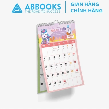 Lịch Treo Tường 2.026 Time Is A Gift - Phiên Bản Tươi Mới Cảm Hứng - 48.000 VNĐ - ABBOOKS