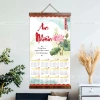 Lịch treo tường 2.026 Tranh Thư Pháp Canvas 40x70cm kèm nẹp gỗ 2 đầu, lịch âm, giá chỉ 135k 8