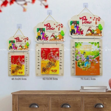 Lịch Treo Tường Bính Ngọ 2.026 - Lịch Gỗ Decor Nhà Đẹp, Thiết Kế Sang Trọng, Giá Ưu Đãi 269.000₫