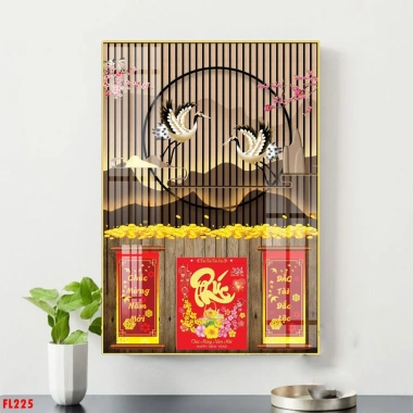 Lịch treo tường Năm Mới 2.026 - Tranh tráng gương nhiều chủ đề, chỉ 217.800₫