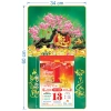 Lịch treo tường tráng gương Hoa Đào Bloc 14.5x20.5cm giá ưu đãi 159.000 VND 9