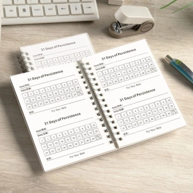Lịch trình MEGOCE Notepad A6 - Sổ tay kiểm tra kỷ luật tự giác 31 ngày cho học sinh, chất lượng cao, giảm 46.548₫