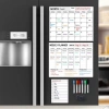 Lịch từ tính GPIONVS4.561 - Lịch tủ lạnh bề mặt xóa khô, bảng trắng kế hoạch tháng, công cụ lập kế hoạch hàng tháng 7
