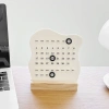 Lịch vạn niên gỗ CÔNG CỤ Montessori – Điều chỉnh tuần‑tháng, hiển thị ngày, lịch trình bàn văn phòng 5