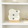 Lịch vạn niên gỗ CÔNG CỤ Montessori – Điều chỉnh tuần‑tháng, hiển thị ngày, lịch trình bàn văn phòng 7