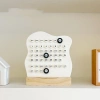 Lịch vạn niên gỗ CÔNG CỤ Montessori – Điều chỉnh tuần‑tháng, hiển thị ngày, lịch trình bàn văn phòng 10