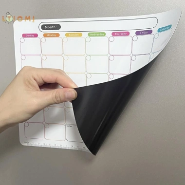 Lịch xóa khô tủ lạnh từ tính LTIOMJ – Bảng trắng ghi chú, công cụ lập kế hoạch tháng, trang trí tủ bếp, giảm còn 53.900₫ 2