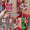 Liễn gỗ treo cây, tua dua gỗ trang trí Tết – Giá chỉ 13.500₫, chất liệu tự nhiên, sáng bóng 2
