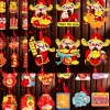 Liễng Dây Treo Trang Trí Tết Thần Tài, Cá Chép, Cây Đào, Cây Mai Phụ Kiện Decor Thẻ Tag Giá 17.000đ