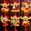 Liễng Dây Treo Trang Trí Tết Thần Tài, Cá Chép, Cây Đào, Cây Mai Phụ Kiện Decor Thẻ Tag Giá 17.000đ 2