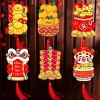 Liễng Dây Treo Trang Trí Tết Thần Tài, Cá Chép, Cây Đào, Cây Mai Phụ Kiện Decor Thẻ Tag Giá 17.000đ 4