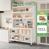 Lifinity Tủ bếp đa năng – Kệ lưu trữ, giá để đồ, kệ lò vi sóng, tiết kiệm không gian 633k 7
