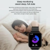 LIGE Đồng Hồ Thông Minh Nam Nữ 1.69inch Bluetooth Chống Nước Thể Thao Theo Dõi Android iOS 6