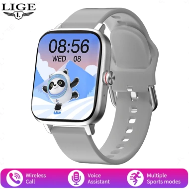 LIGE Đồng Hồ Thông Minh Nam Nữ 1.69inch Bluetooth Chống Nước Thể Thao Theo Dõi Android iOS 10
