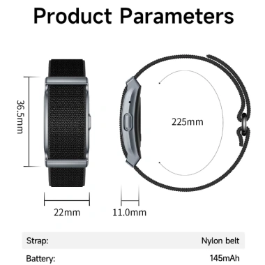 LIGE Vòng đeo tay thông minh không màn hình - Theo dõi nhịp tim, sức khỏe, chống nước - 834.900₫