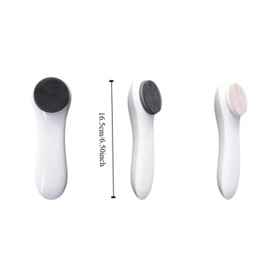 LIMIT WALK Bàn chải rửa mặt rung sâu, silicon không dây, chống thấm nước 2 LIMIT WALK Bàn chải rửa mặt rung sâu, silicon không dây, chống thấm nước 2