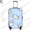 Line Puppy Maltese Hành Lý Giặt Vali Bảo Vệ Chống Trầy Xước 18-32 Inch 150.090 3
