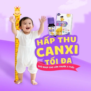 Lineabon D3 K2 - Canxi hấp thu nhanh, tăng đề kháng cho bé | Giá ưu đãi 280.500₫ - Mẹ Bỏng Babycare