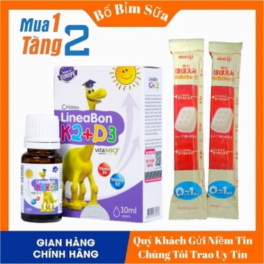 Lineabon Vitamin K2+D3 MK7 10ml - Hỗ Trợ Hấp Thụ Canxi, Ngăn Loãng Xương Trẻ, Thực Phẩm Bảo Vệ Sức Khỏe - Giảm Giá 21% Lineabon Vitamin K2+D3 MK7 10ml - Hỗ Trợ Hấp Thụ Canxi, Ngăn Loãng Xương Trẻ, Thực Phẩm Bảo Vệ Sức Khỏe - Giảm Giá 21%