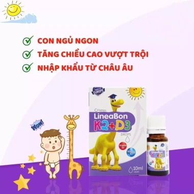 Lineabon Vitamin K2+D3 MK7 10ml - Hỗ Trợ Hấp Thụ Canxi, Ngăn Loãng Xương Trẻ, Thực Phẩm Bảo Vệ Sức Khỏe - Giảm Giá 21% 6 Lineabon Vitamin K2+D3 MK7 10ml - Hỗ Trợ Hấp Thụ Canxi, Ngăn Loãng Xương Trẻ, Thực Phẩm Bảo Vệ Sức Khỏe - Giảm Giá 21% 6