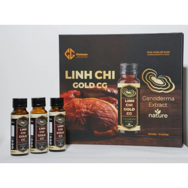 Linh Chi Gold CG x12 - Tăng đề kháng, phục hồi sức khỏe mới ốm dậy - Giá chỉ 1.38 triệu