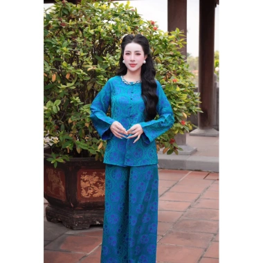 Linh Đan Bộ pháp Phục - Bộ quần áo đi chùa lụa tằm xếp ly tay cúc chéo cổ cao cấp, chỉ 430.000₫ 5 Linh Đan Bộ pháp Phục - Bộ quần áo đi chùa lụa tằm xếp ly tay cúc chéo cổ cao cấp, chỉ 430.000₫ 5