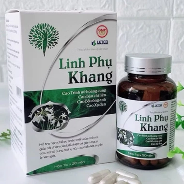 Linh phụ khang Letco 30 viên - Bán chi liên, bồ công anh, xạ đen u xơ, u nang - 139k