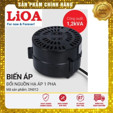LIOA Biến Áp 220V sang 100V/120V Đổi Nguồn Tự Ngẫu, Bảo Hành 3 Năm, Giá 343k 5