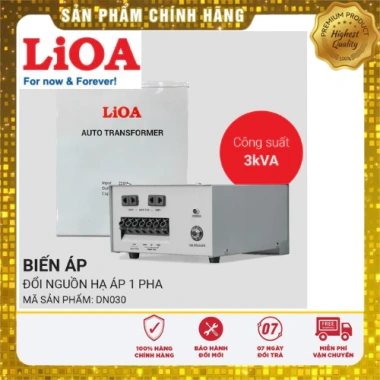 LIOA Biến Áp 220V sang 100V/120V Đổi Nguồn Tự Ngẫu, Bảo Hành 3 Năm, Giá 343k 8