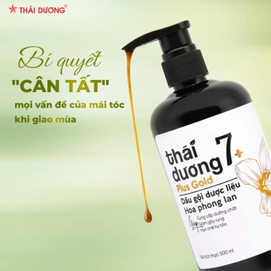 Live Dầu gội Thái Dương 7 Plus Gold - Giá 162.000đ kèm quà tặng - Sao Thái Dương 4