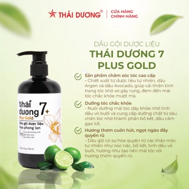 Live Dầu gội Thái Dương 7 Plus Gold - Giá 162.000đ kèm quà tặng - Sao Thái Dương 5