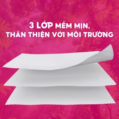 LIVE KOL Combo 2 Bịch Giấy Vệ Sinh Posy 10 Cuộn 3 Lớp Mềm Mịn Không Bụi - Giá Ưu Đãi 135.000 VND