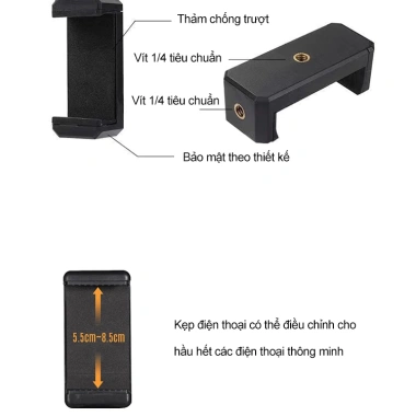 Live Tripod 2M Selfie Stick cho điện thoại, điều khiển từ xa, giá 85.000₫ 7