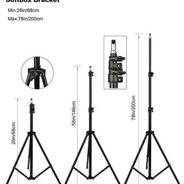 Live Tripod 2M Selfie Stick cho điện thoại, điều khiển từ xa, giá 85.000₫ 9