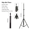 Live Tripod 2M Selfie Stick cho điện thoại, điều khiển từ xa, giá 85.000₫ 10