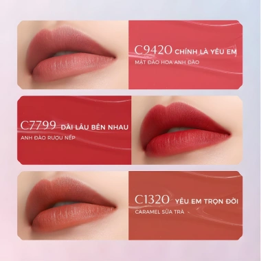 Livestream Florasis Son Lì Khóa Tim 2.0 Blooming Rouge Soft Matte: Thiết Kế Cao Cấp, Lì Mịn, Dưỡng Ẩm, Giá 999.999₫
