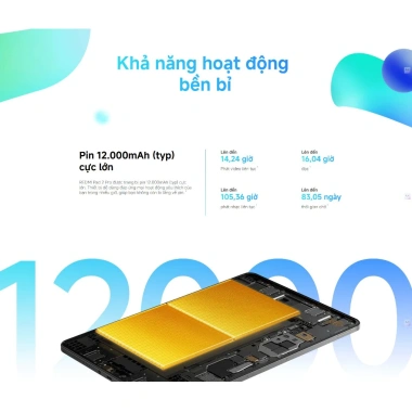 Livestream Xiaomi Redmi Pad 2 Pro 6GB/128GB - Chính hãng, BH 18 tháng, Giá 10 triệu 6 Livestream Xiaomi Redmi Pad 2 Pro 6GB/128GB - Chính hãng, BH 18 tháng, Giá 10 triệu 6