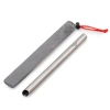 Lixada Ống hút titanium siêu nhẹ 17g - Dùng lại, thân thiện môi trường, cắm trại & nhà