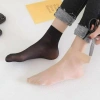 Lố 10 đôi Tất nữ đen cổ ngắn, mỏng mềm dai, giấy Hàn Quốc - Giá chỉ 29.000₫ 2