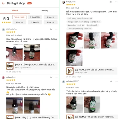 Lọ 100ml 18 mùi tinh dầu tự nhiên: khử khuẩn, đuổi muỗi, sả, quế, bạc hà, cà phê - giảm giá 80.000 VND 3