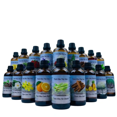 Lọ 100ml 18 mùi tinh dầu tự nhiên: khử khuẩn, đuổi muỗi, sả, quế, bạc hà, cà phê - giảm giá 80.000 VND 7