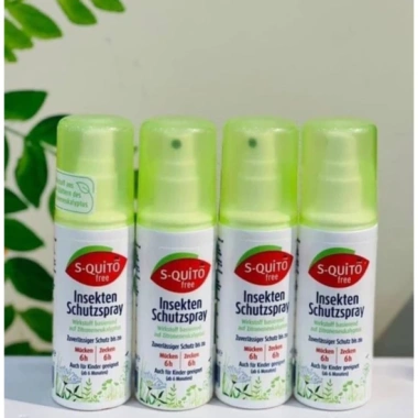 Lọ Bôi & Xịt Chống Muỗi Tiệm 1.998 - Squito Free Đốt, Bé Từ 6 Tháng, 300.000đ 4 Lọ Bôi & Xịt Chống Muỗi Tiệm 1.998 - Squito Free Đốt, Bé Từ 6 Tháng, 300.000đ 4