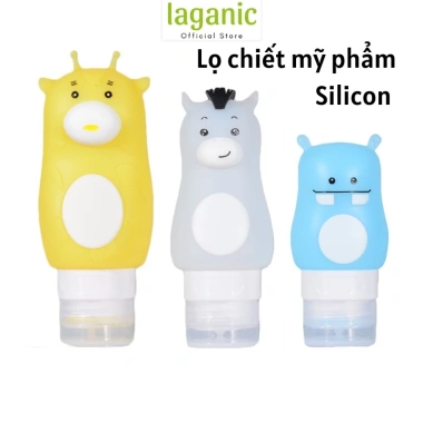 Lọ chiết mỹ phẩm du lịch Silicon Thú Cute 50-90ml - Chỉ 45.000 VND giảm từ 56.250