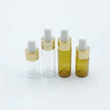 Lọ Chiết Serum Thủy Tinh Mỏng 3ml-5ml - Chai Tinh Dầu Nước Hoa Giá 3.000đ 5 Lọ Chiết Serum Thủy Tinh Mỏng 3ml-5ml - Chai Tinh Dầu Nước Hoa Giá 3.000đ 5