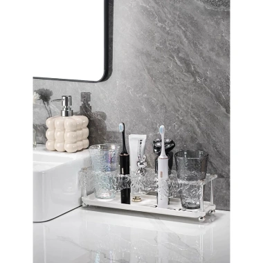 Lọ đựng nước rửa tay sứ cao cấp hình khối Rubik – Thiết kế đặc sắc, giảm giá 135k