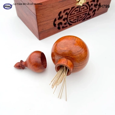 Lọ Đựng Tăm Gỗ Hương Hồ Lô Tài Lộc HAHANCO Tinh Tế Sang Trọng - Giá 47.200 VND 7 Lọ Đựng Tăm Gỗ Hương Hồ Lô Tài Lộc HAHANCO Tinh Tế Sang Trọng - Giá 47.200 VND 7