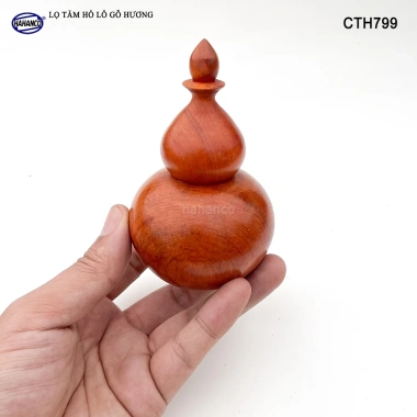 Lọ Đựng Tăm Gỗ Hương Hồ Lô Tài Lộc HAHANCO Tinh Tế Sang Trọng - Giá 47.200 VND