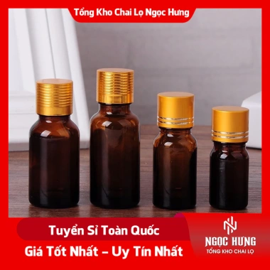 Lọ Đựng Tinh Dầu Thủy Tinh Nắp Vặn Nhỏ Giọt 50ml/100ml Dùng cho Serum, Chiết Tinh Dầu, Mỹ Phẩm Du Lịch Tiện Lợi Giá 3.000 VNĐ 9