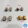 Lơ inox ren 1/2 15mm hàng đẹp, bóng, nối ren trong‑ngoài, giá rẻ 8.000đ 2