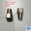 Lơ inox ren 1/2 15mm hàng đẹp, bóng, nối ren trong‑ngoài, giá rẻ 8.000đ 5